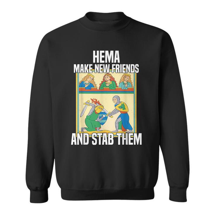 Medieval Sword Fighting Traditions And Tournaments Hema Sweatshirt