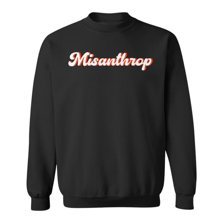 Misanthrop Misanthrop Human Hate Statement S Sweatshirt