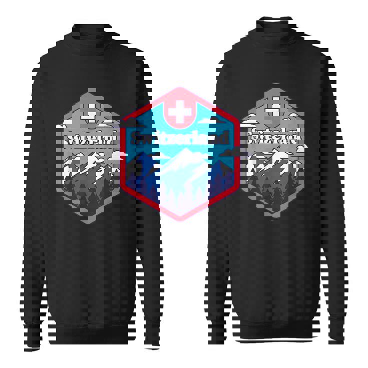 Montagnes Suisses Etacances Suisse Sweater e