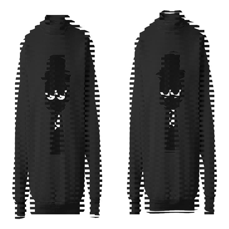 Mr Black From Sprunki Sweatshirt