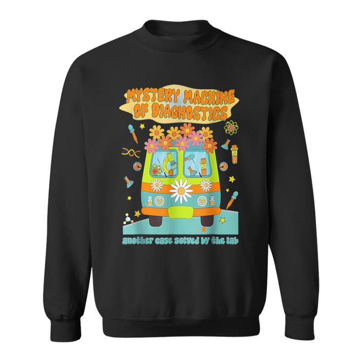 Mystery Machine Of Diagnostics Lab Tech Lab Week 2025 Sweatshirt