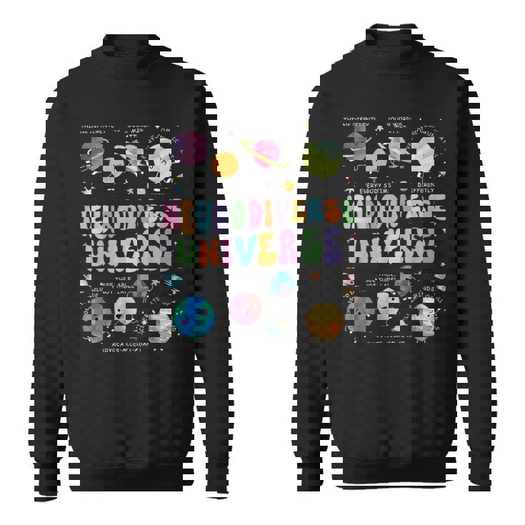 Neurodiverse Universe Autism Awareness Understand Accept Sweatshirt