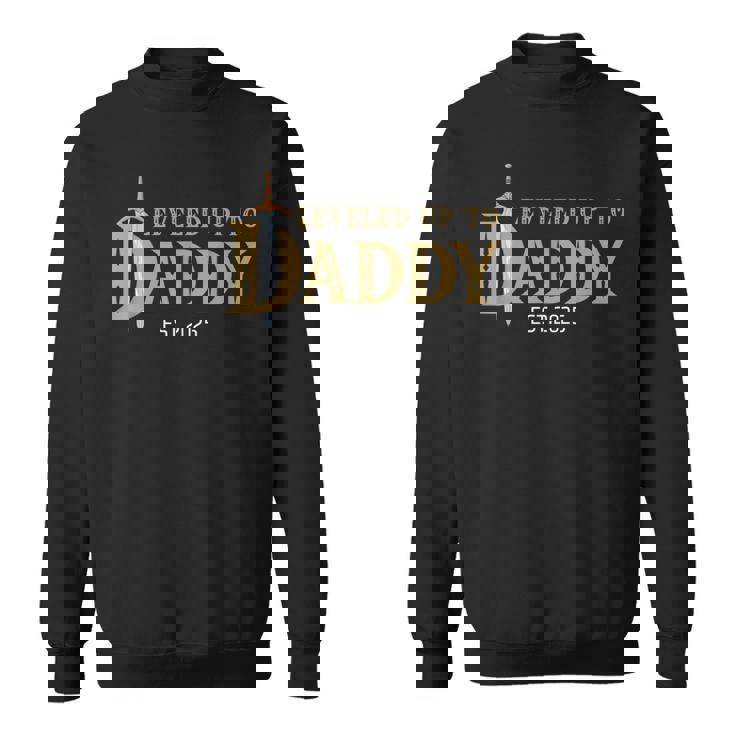 Nivelado Hasta Papá Est 2025 Nivel Desbloqueado Papá Gaming Camisa de entrenamiento
