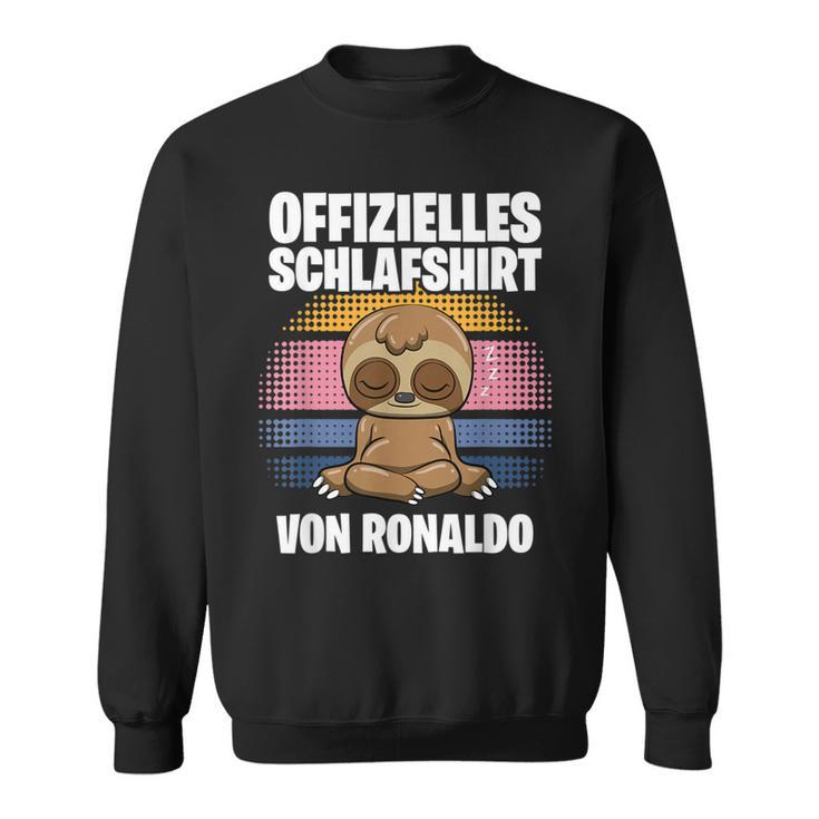 Official Ronaldo Sleep Personalised S Sweatshirt