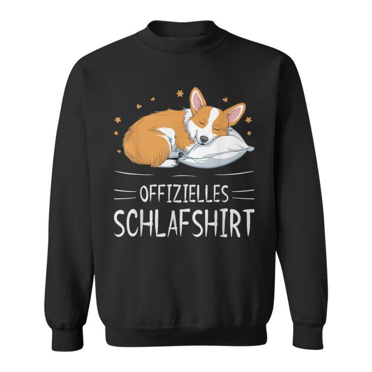 Official Sleep Corgi Dog Sleeping Chilling Dog Sweatshirt