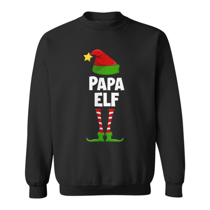 Papa Elf Partner Look Family Elves Outfit Xmas Christmas Sweatshirt