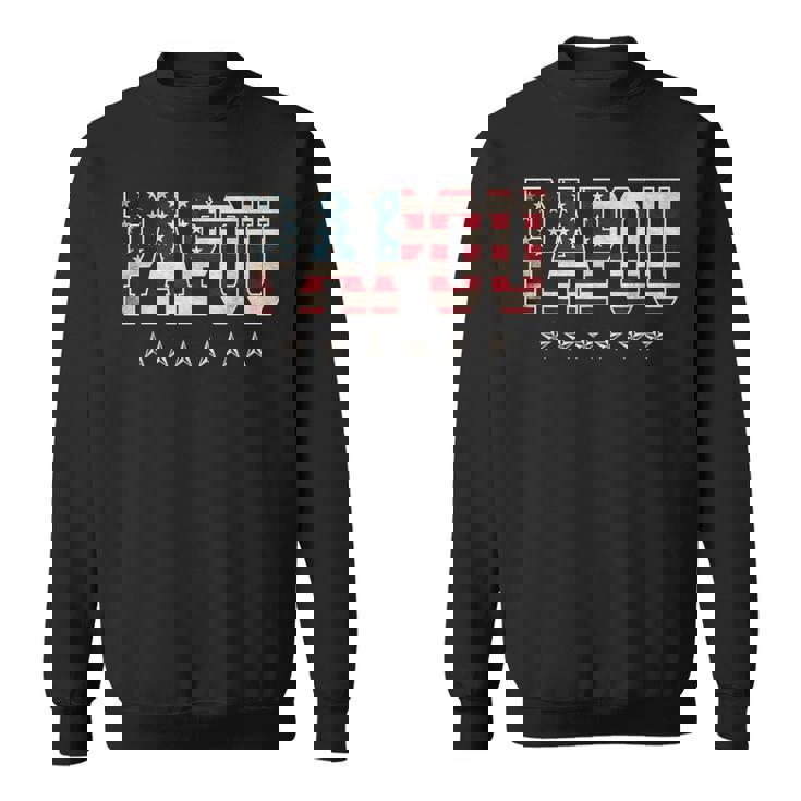 Papou Father's Day American Flag 4Th Of July Christmas Xmas Sweatshirt