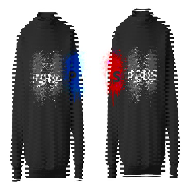 París Francia Bandera Recuerdos Recuerdos París Ciudad Del Amor Francia Camisa de entrenamiento