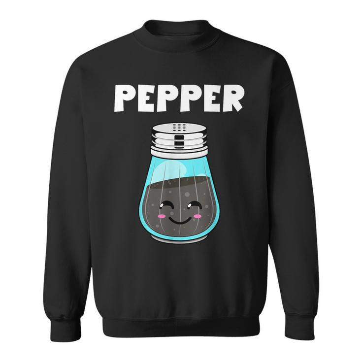 Pepper Costume Salt Pepper Matching Pair His Her Sweatshirt