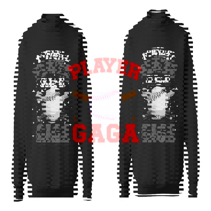 Proud Baseball Gaga Of A Baseball Player Gaga Sweatshirt
