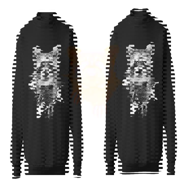 Raccoon Lover Sweatshirt - Cozy Gift for Raccoon Moms & Dads