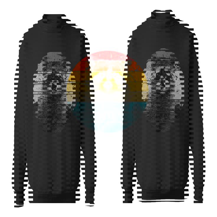 Raccoon For Mapache Marten Raccoon Sweatshirt