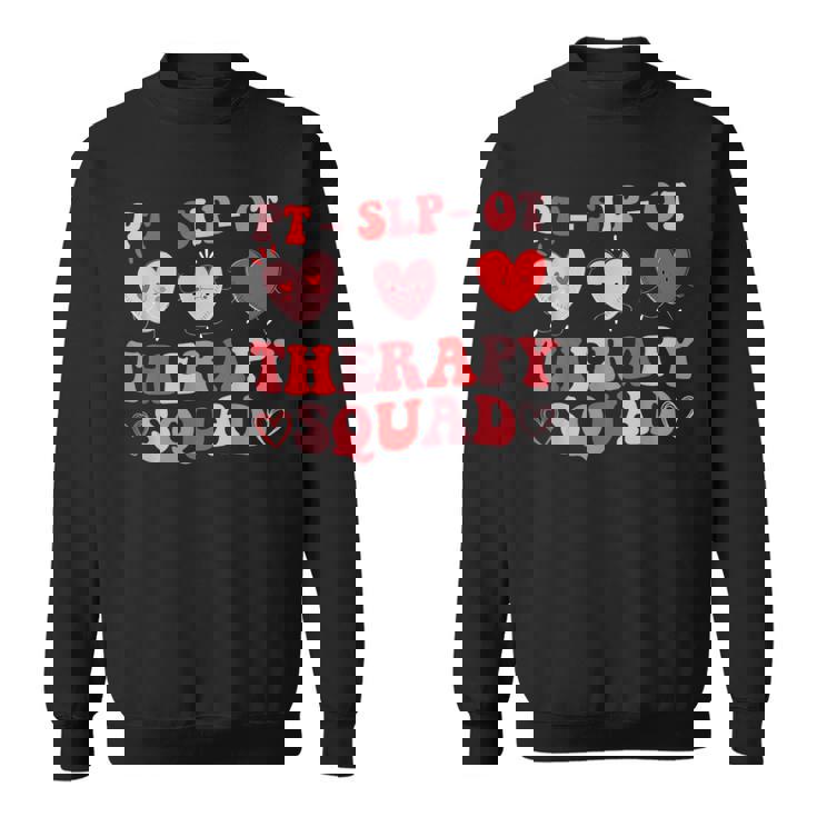 Therapy Squad Slp Ot Pt Team Cute Valentine's Day Sweatshirt