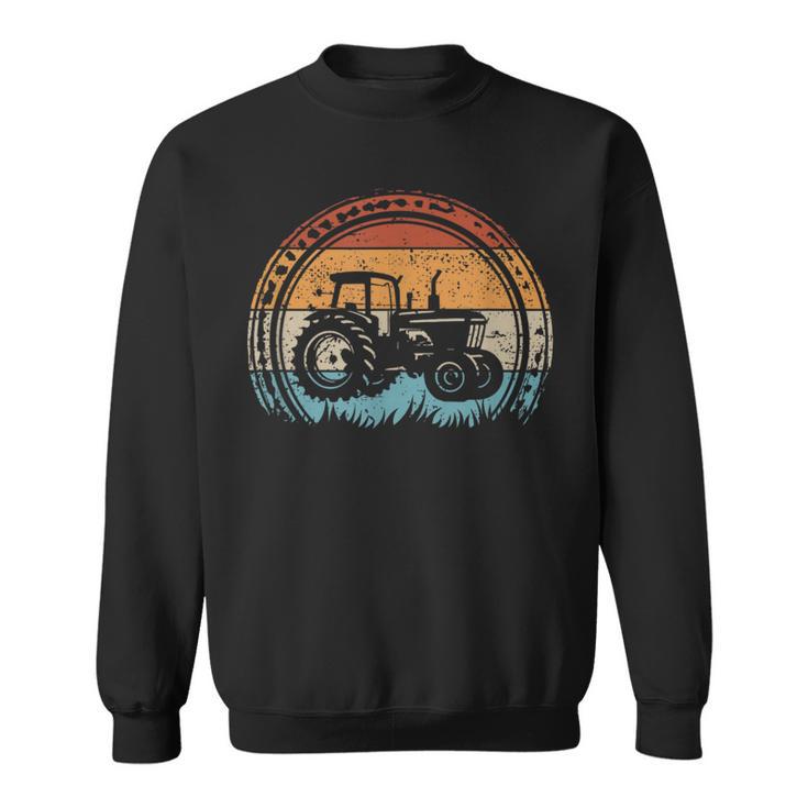 Retro Trekker Farmer Tractor Sweatshirt