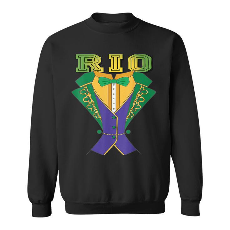 Rio Carnival Costume Brazil Rio De Janeiro Souvenir Sweatshirt