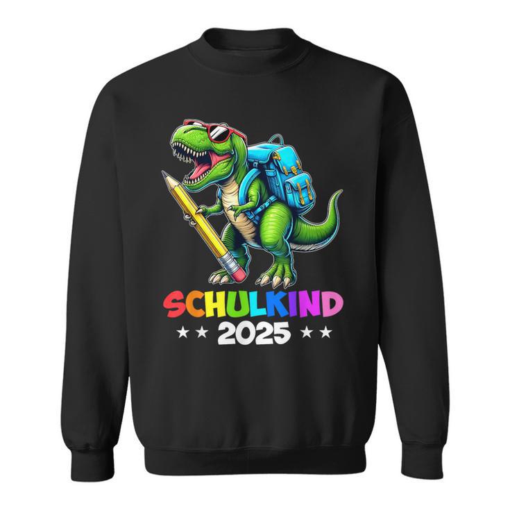 Schulkind 2025 DinoRex Jungen Dinosaurier Einschulung Sweatshirt