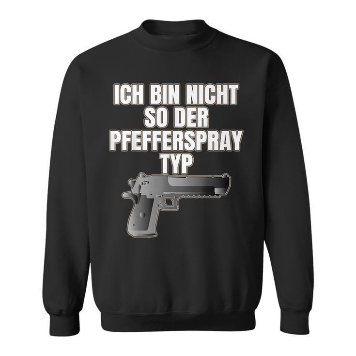 'Selbstverteidigungs Pilots' Motif Sweatshirt