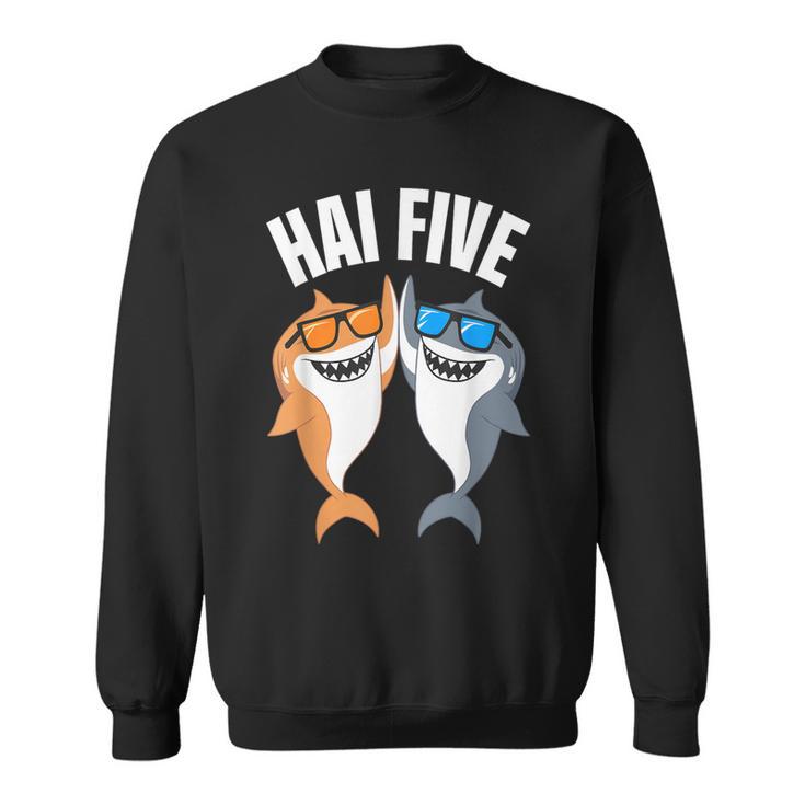 Shark Five Sharks Sweatshirt