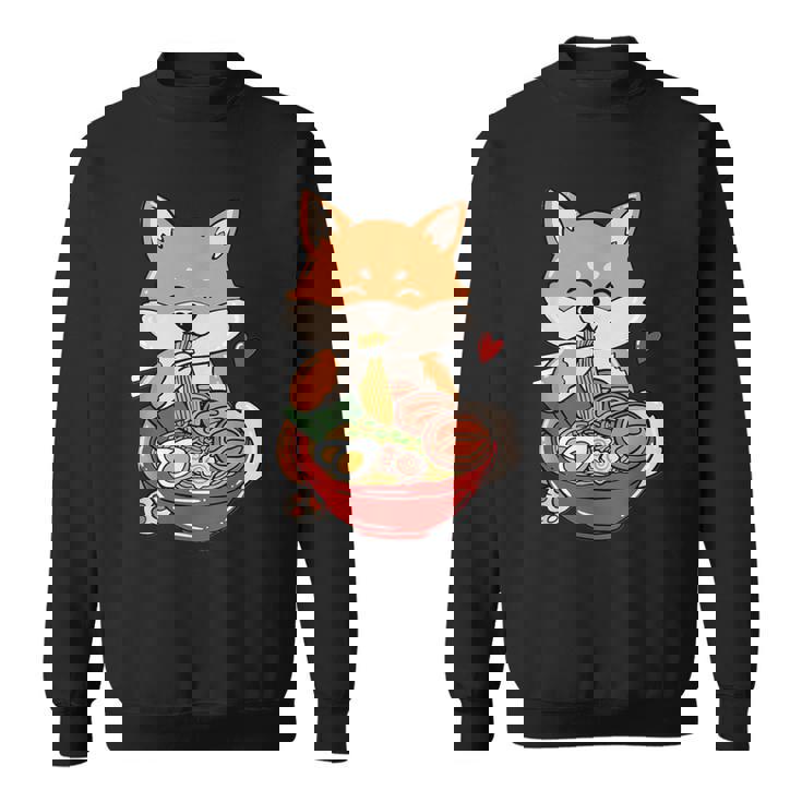 Shiba Inu Cadeau Pour Un Amateur De Chiens Et De Ramen Sweater e