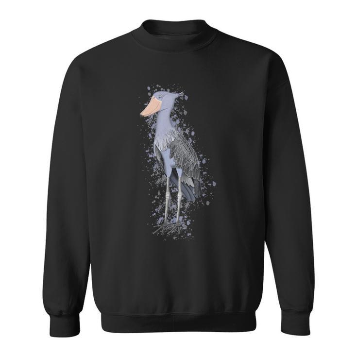 Shoe Beak Bird Singbird Bird Watch Sweatshirt