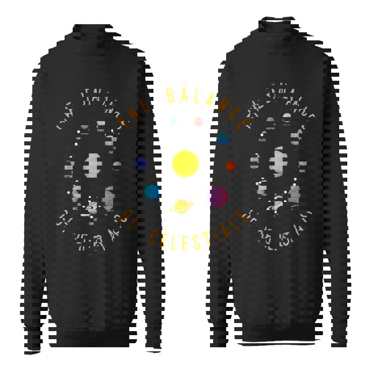 Sistema Solar Planetas Equilibrio De Los Cuerpos Celestes Camisa de entrenamiento
