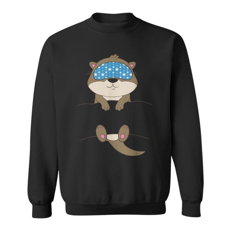 Sleeping Otter Official Otter Sleep Sweatshirt