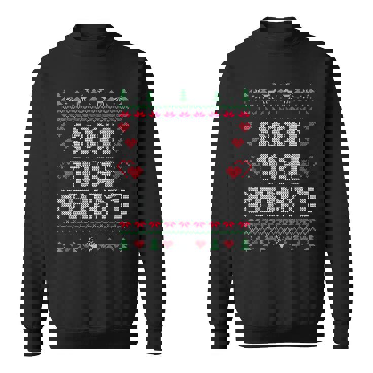 Soon To Be Merry'd Engaged Couples Matching Ugly Christmas Sweatshirt