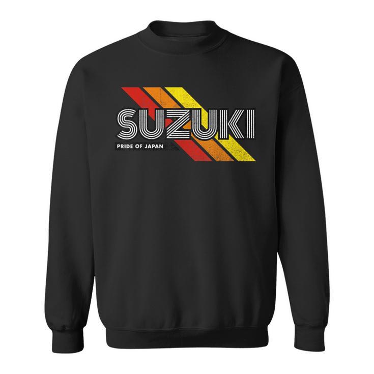 Suzuki Japanese Surname Retrointage Sweatshirt