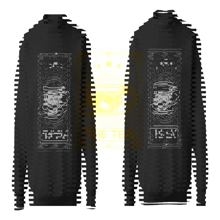 The Tea Drinker Tarot Card Reading Occult Dark Magic Sweatshirt