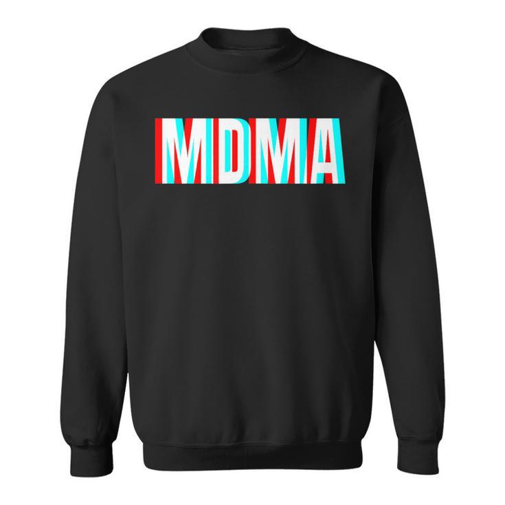 Techno Rave And Festival Celebration Mdma Sweatshirt