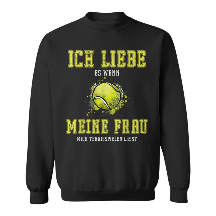 Tennis Player Tennis Sweatshirt