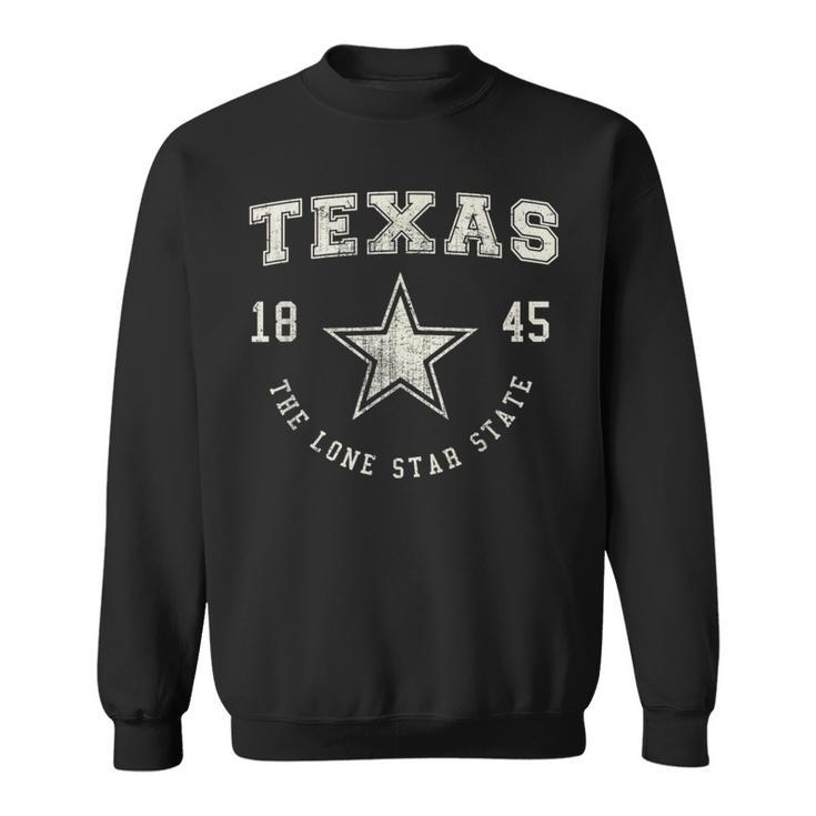 Texas The Only Star Stateintage Sweatshirt