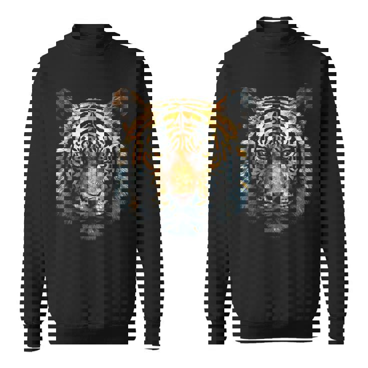 Tigre Animal Arte Diseño Tigre Camisa de entrenamiento