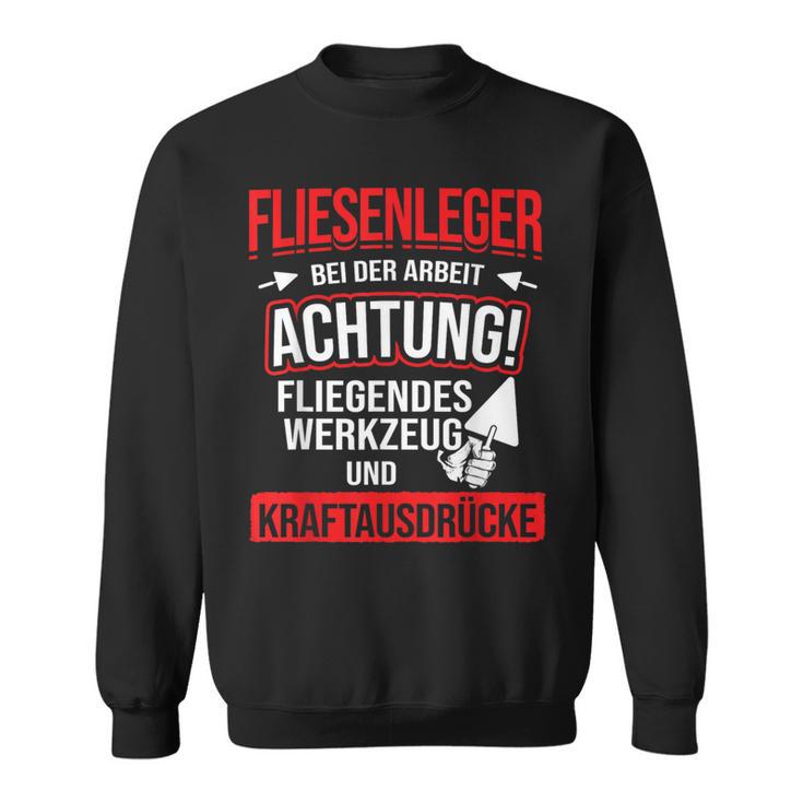 Tiling Bei Der Arbeiter Sweatshirt