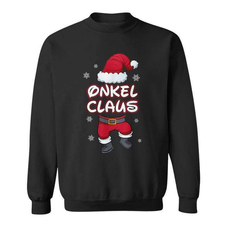 Uncle Claus Christmas Family Partner Look Santa Claus Sweatshirt