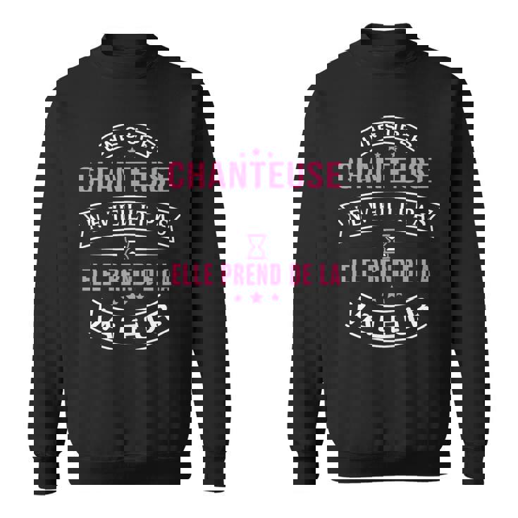 Une Super Chanteuse Neieillit Pas Cadeau Chanteuse Sweater e