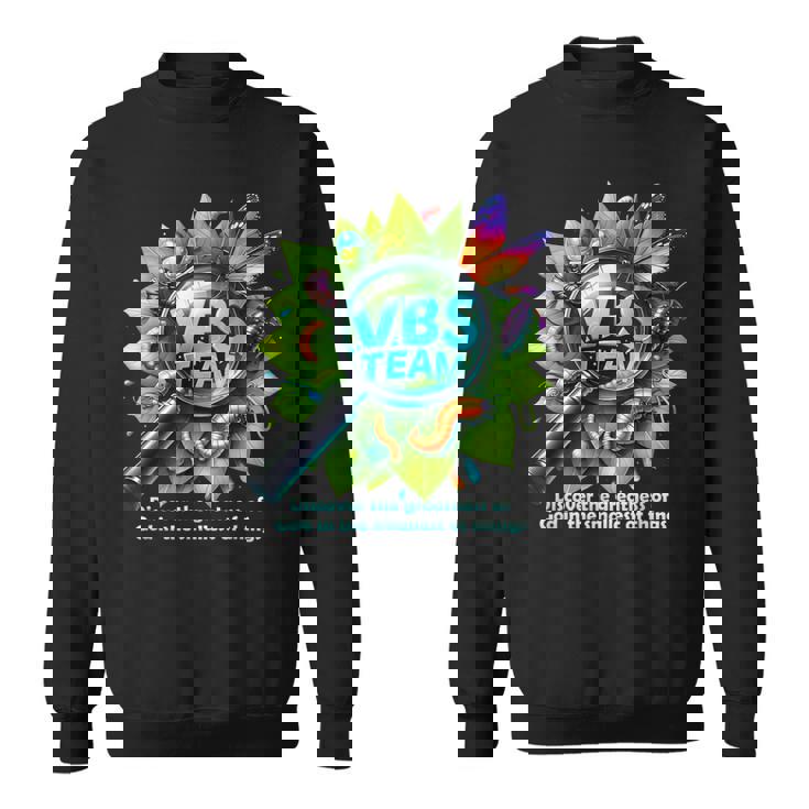 Vbs Team 2025 Magnified Smallest Insects Adventure Vbs Sweatshirt