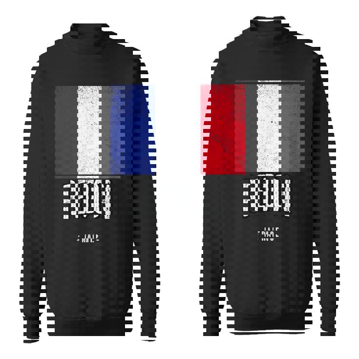Ville De Redon France Fr Drapeau Français Sweater e