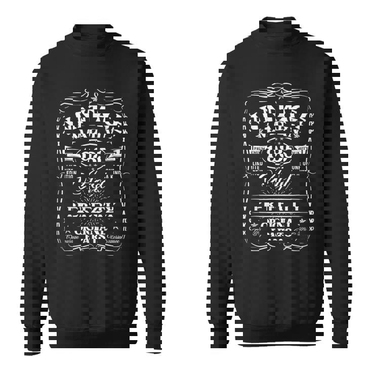 Vintage 1985 40Th Birthday Decorations 40 Birthday Men Sweatshirt