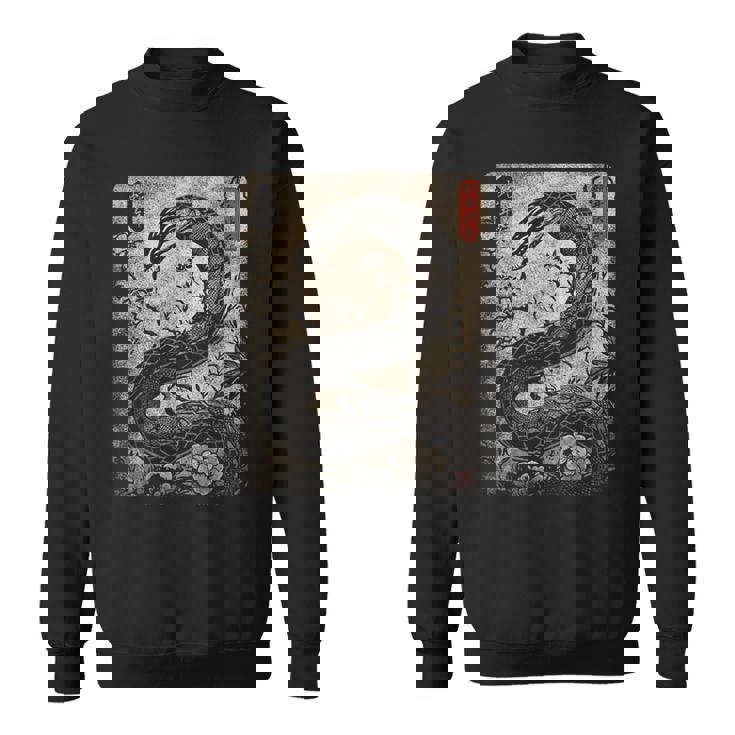 Vintage Distressed Year Of The Snake 2025 Chinese New Year Sweatshirt