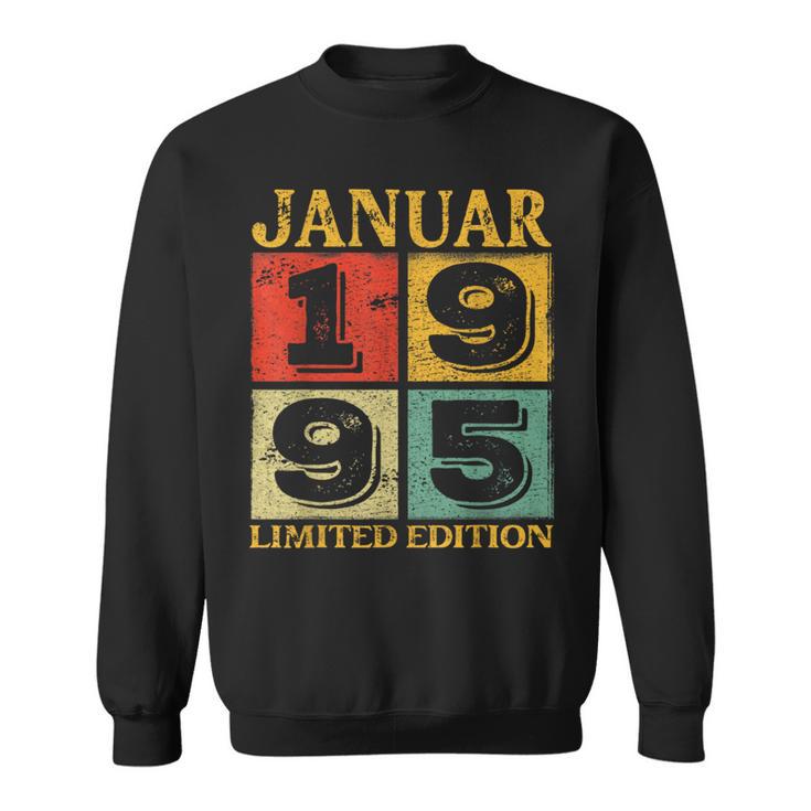 Vintage January 1995 28Th Birthday Sweatshirt