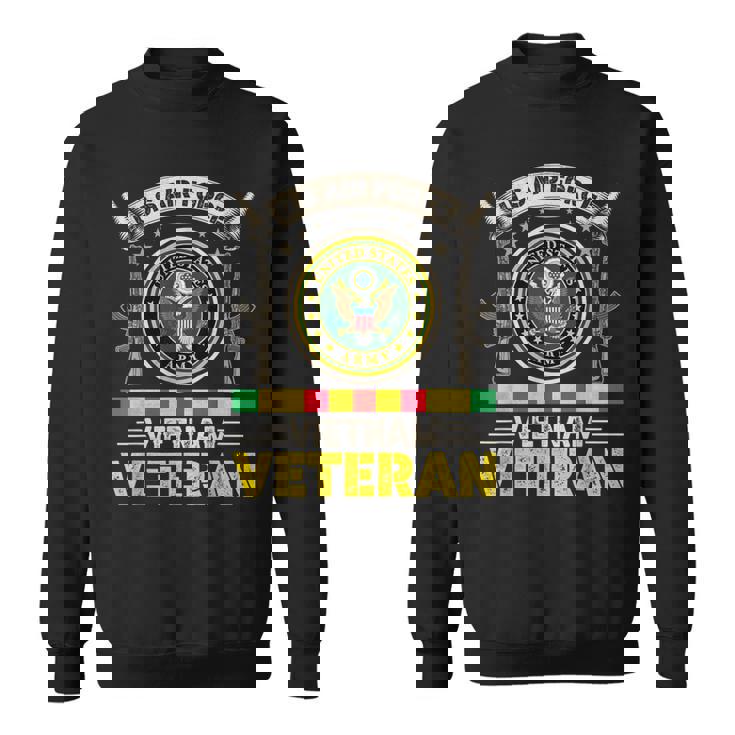 Vintage Us Air Force Vietnam Veteran Usa Flag Veterans Day Sweatshirt