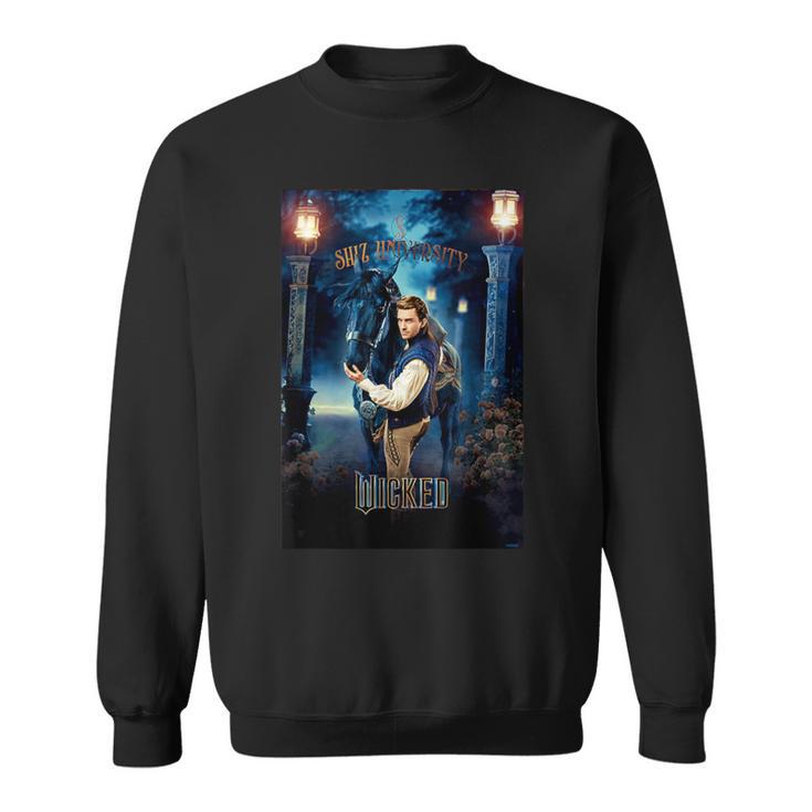 Wicked Fiyero Gates Of Shiz Poster Sweatshirt