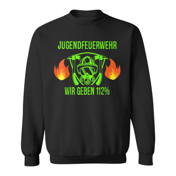 Wir Geben 112 Jugendfeuerwehr Sweatshirt