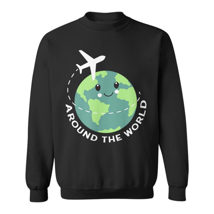 World Travel Around The World Trip Holidays Sweatshirt