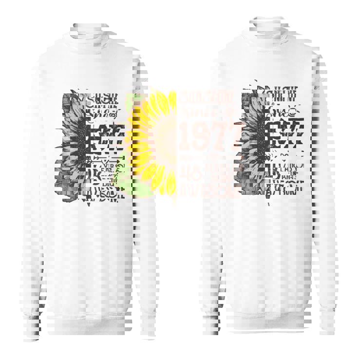 1977 Sunflower Sunshine 2025 Sweatshirt