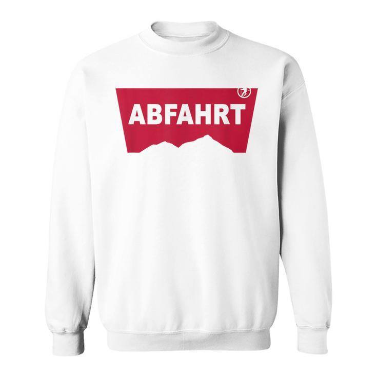 Abfahrt Lustiges Party Und Après-Ski Sweatshirt