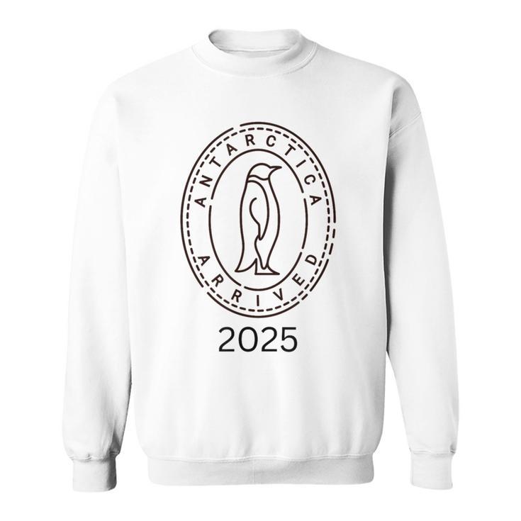 Angekommen In Der Antarctic 2025 Gray Sweatshirt