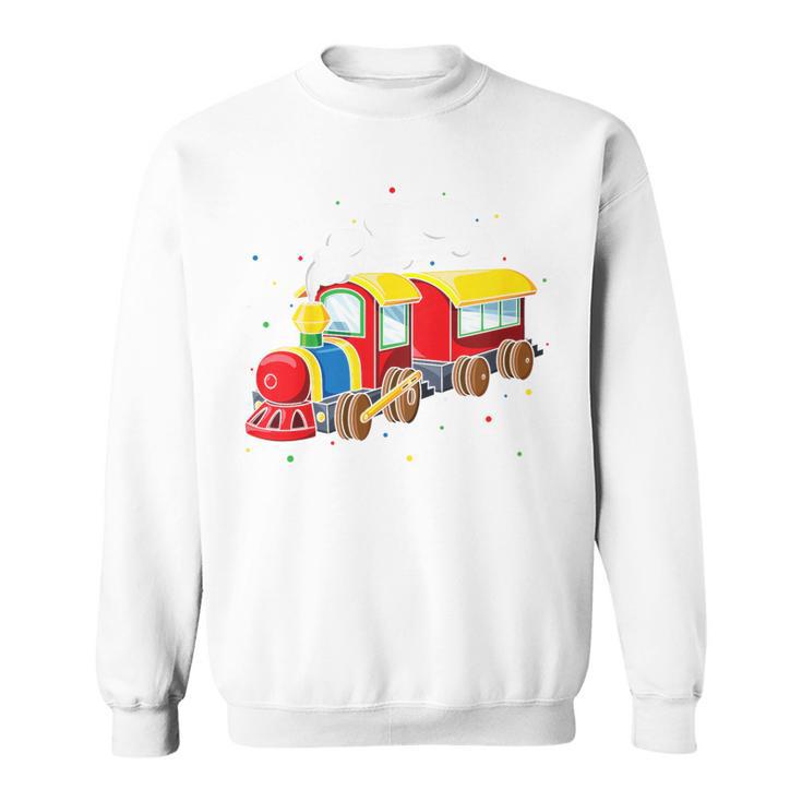 Children's Railway Children's Locomotive Trains Steam Train 80 Sweatshirt