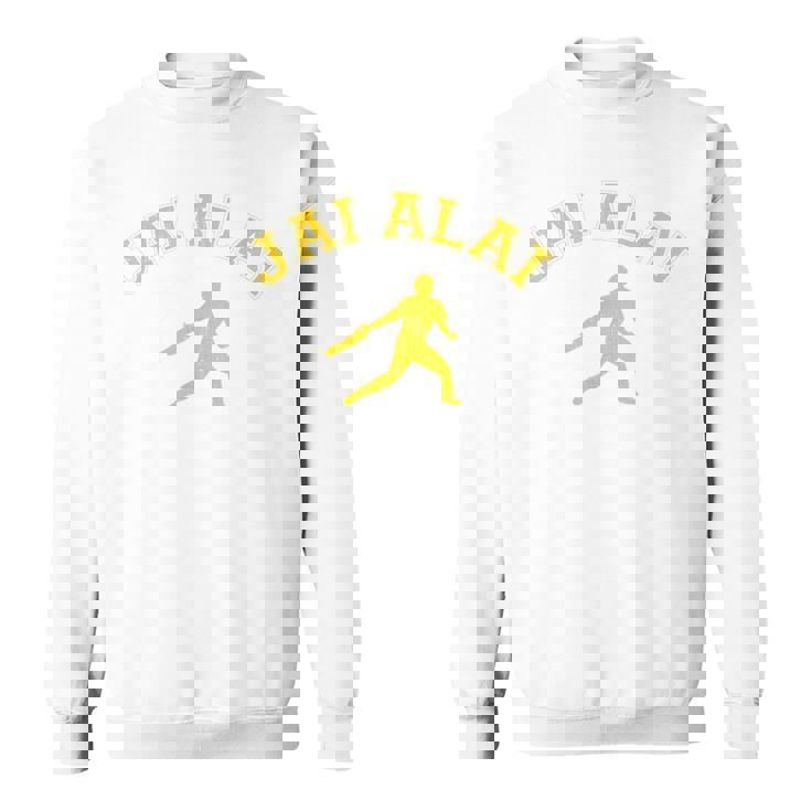 Clásico Estilo Universitario Jai Alai Sport Camisa de entrenamiento